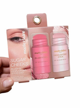 Women's Marie Claire Blush & Highlighter Stick Duo One Size Pink